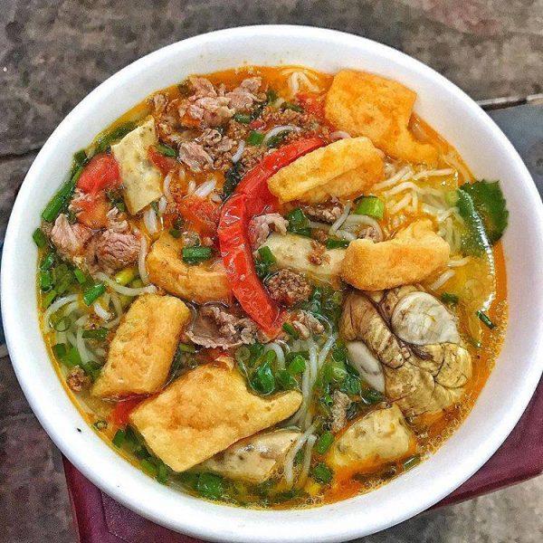 Cách làm bún rêu cua bắp bò hấp dẫn thơm ngon
