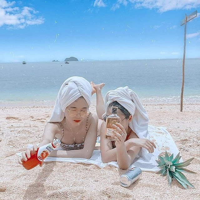 Đảo Cái Chiên Quảng Ninh đẹp bình yên qua ảnh check-in của giới trẻ 16