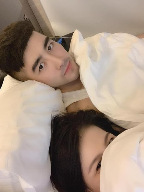 Lộ hình ảnh một Á hậu thân mật trên dường với “tú ông” Lục Triều Vỹ, người trong cuộc lên tiếng