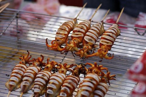 Mực nháy nướng Cửa Lò Mực nháy nướng Cửa Lò