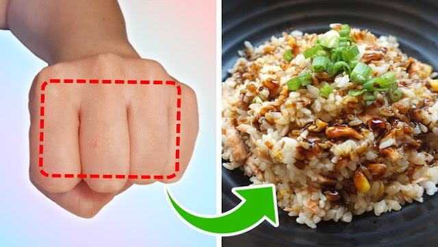 Mẹo đơn giản: Dùng bàn tay đo lượng thức ăn cần nạp vào cơ thể mỗi ngày, vừa khỏe mạnh lại không thừa cân