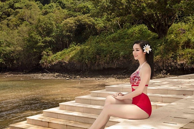 U50 Giáng My khoe hình thể gợi cảm với bikini táo bạo 6