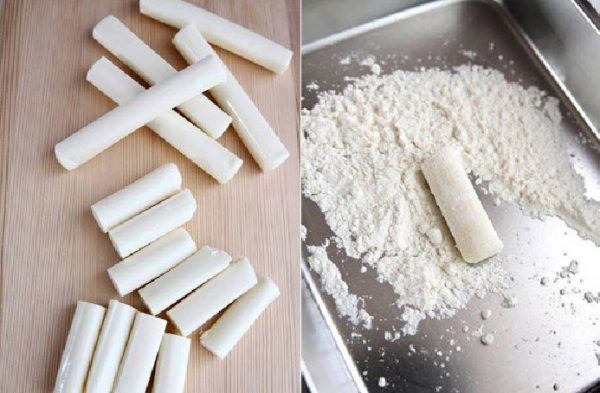 Làm phô mai que tại nhà thơm ngon và giòn