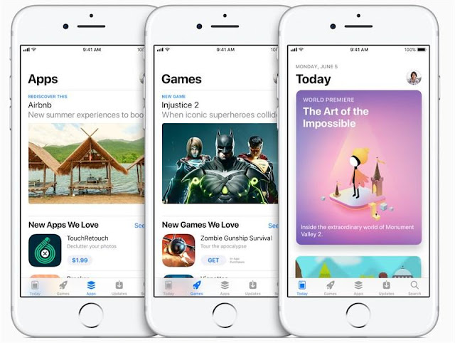 Giao diện Appstore hoàn toàn mới Giao diện Appstore hoàn toàn mới