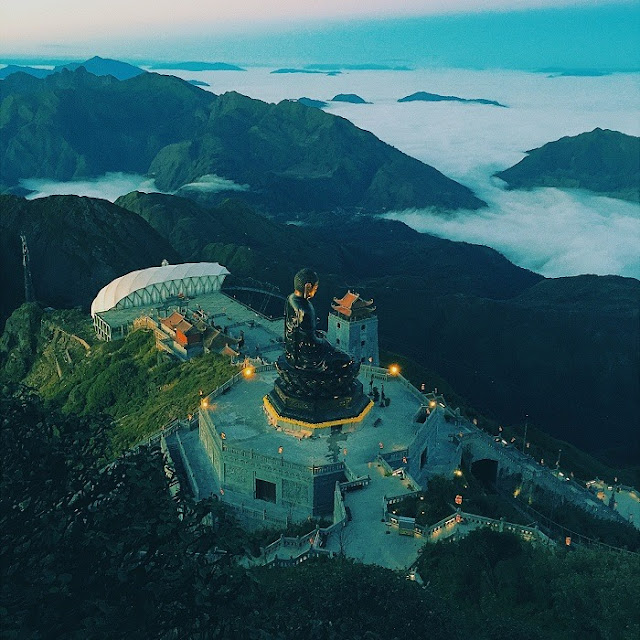 Ngoài lên Sapa ngắm tuyết thì tuyệt vời hơn đứng trên Fansipan ngắm hoàng hôn 12