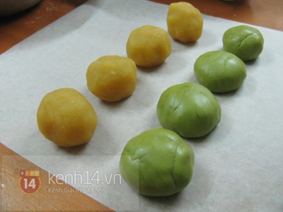 Bánh Trung thu trà xanh thơm lừng độc đáo