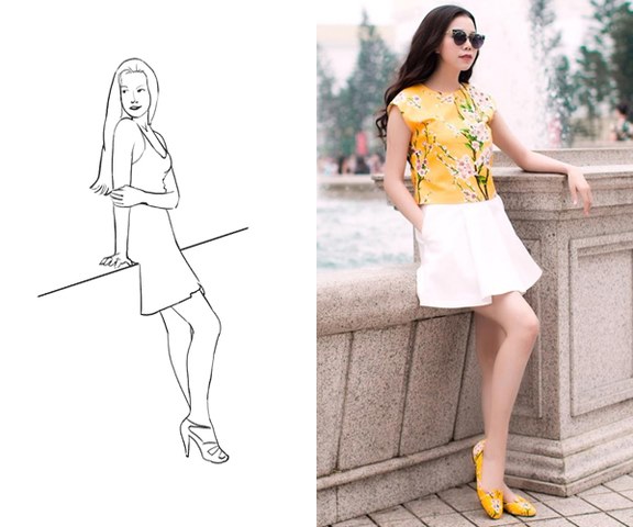 10 cách tạo dáng cực đẹp khi lúng túng tay chân