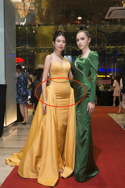 Eo 54 cm như Ngọc Trinh vẫn lộ bụng dưới ngấn mỡ như thường