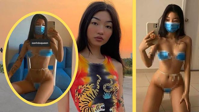 Phẫn nộ nghệ sĩ lấy khẩu trang làm bikini, áo bra phản cảm giữa tâm dịch Covid-19