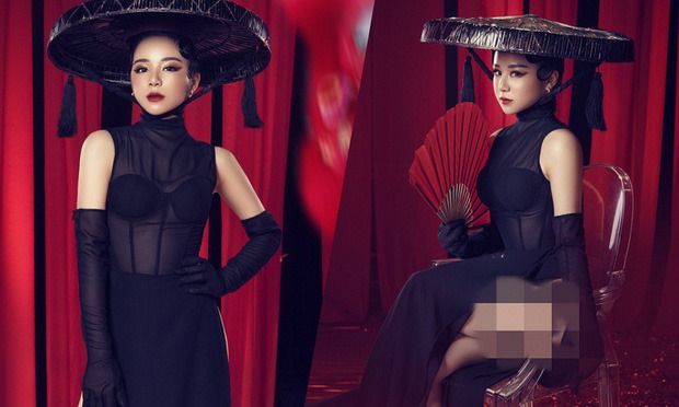Loạt ảnh nữ sinh mặc áo dài “không mặc quần lót” còn tạo dáng phản cảm trên giường khiến CĐM bức xúc