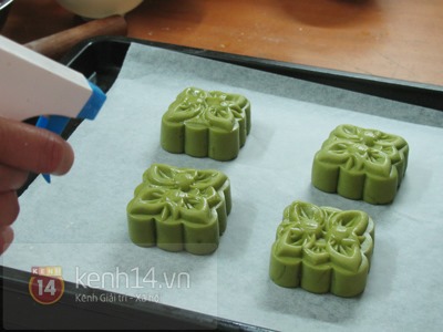 Bánh Trung thu trà xanh thơm lừng độc đáo