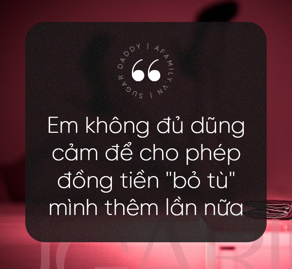 Tâm sự của một Sugar baby 25 tuổi: “Khi không có tình yêu, chẳng có lý do gì để em từ chối tình dục và lợi ích!”