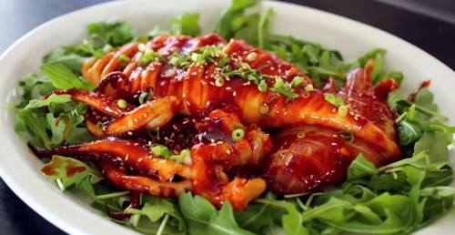 Mực nướng kiểu Hàn
