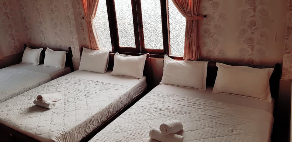 Phòng 3 giường hoặc 4 giường cho 6 người