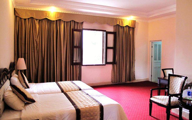 Phòng nghỉ khách sạn Công đoàn Việt Nam tại Sa Pa