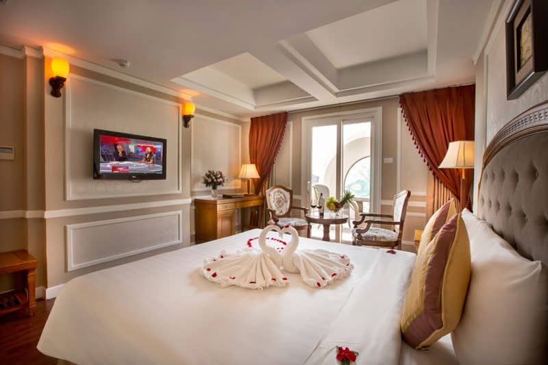 Phòng Junior Suite với ban công